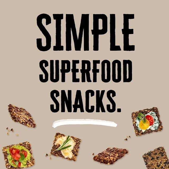 Sea Salt Flaxseed Crackers