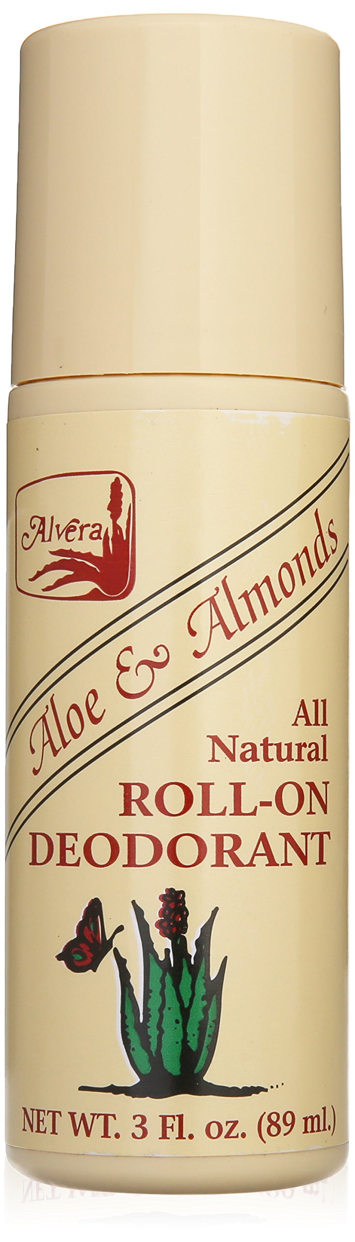 Alvera All Natural Roll-On Deodorant Aloe 3
