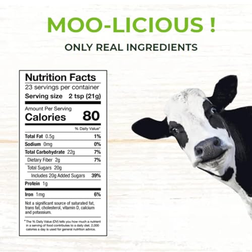 Sillycow Farms Hot Chocolate Mix Truffle Flavor | Vegan, Nut Free Certified Quality Cocoa Powder | Gluten-Free, Non-GMO & Dairy-Free | Reusable Packaging | 16.9 Oz Reusable Glass Bottle