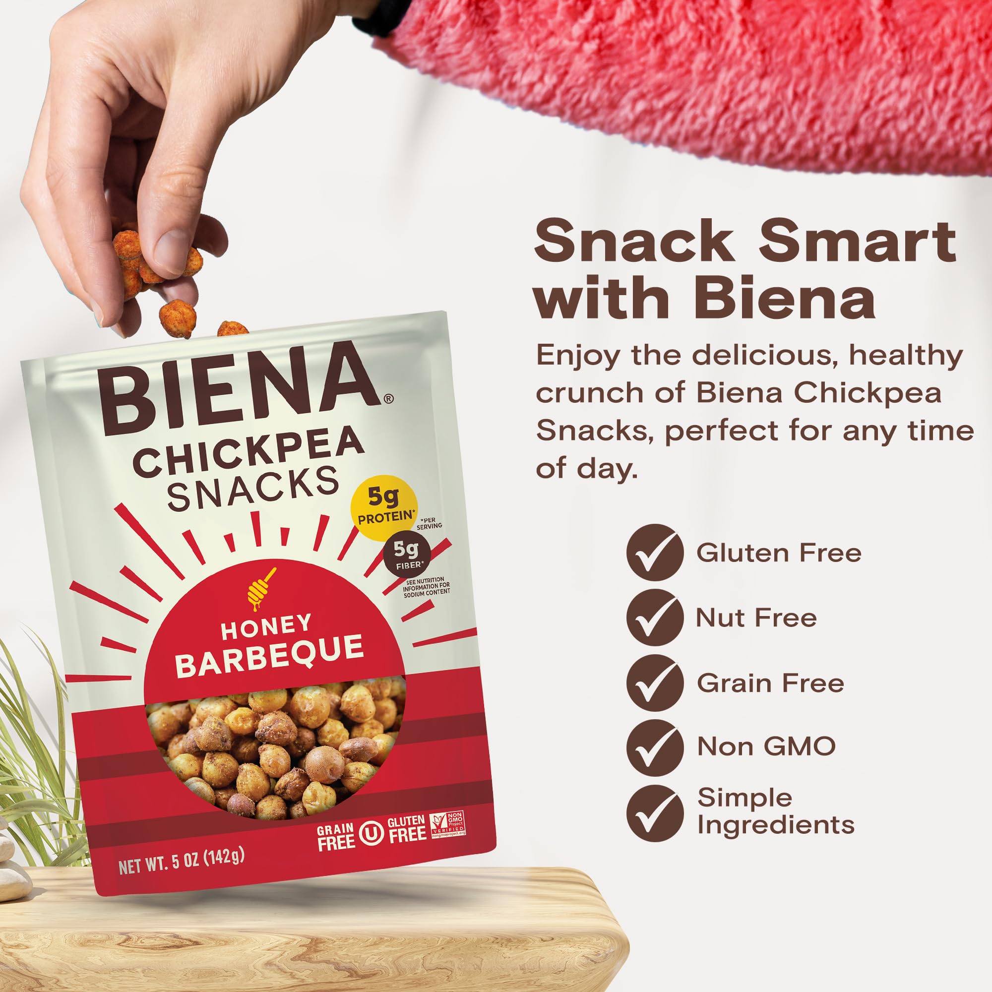 BIENA Chickpea Snacks