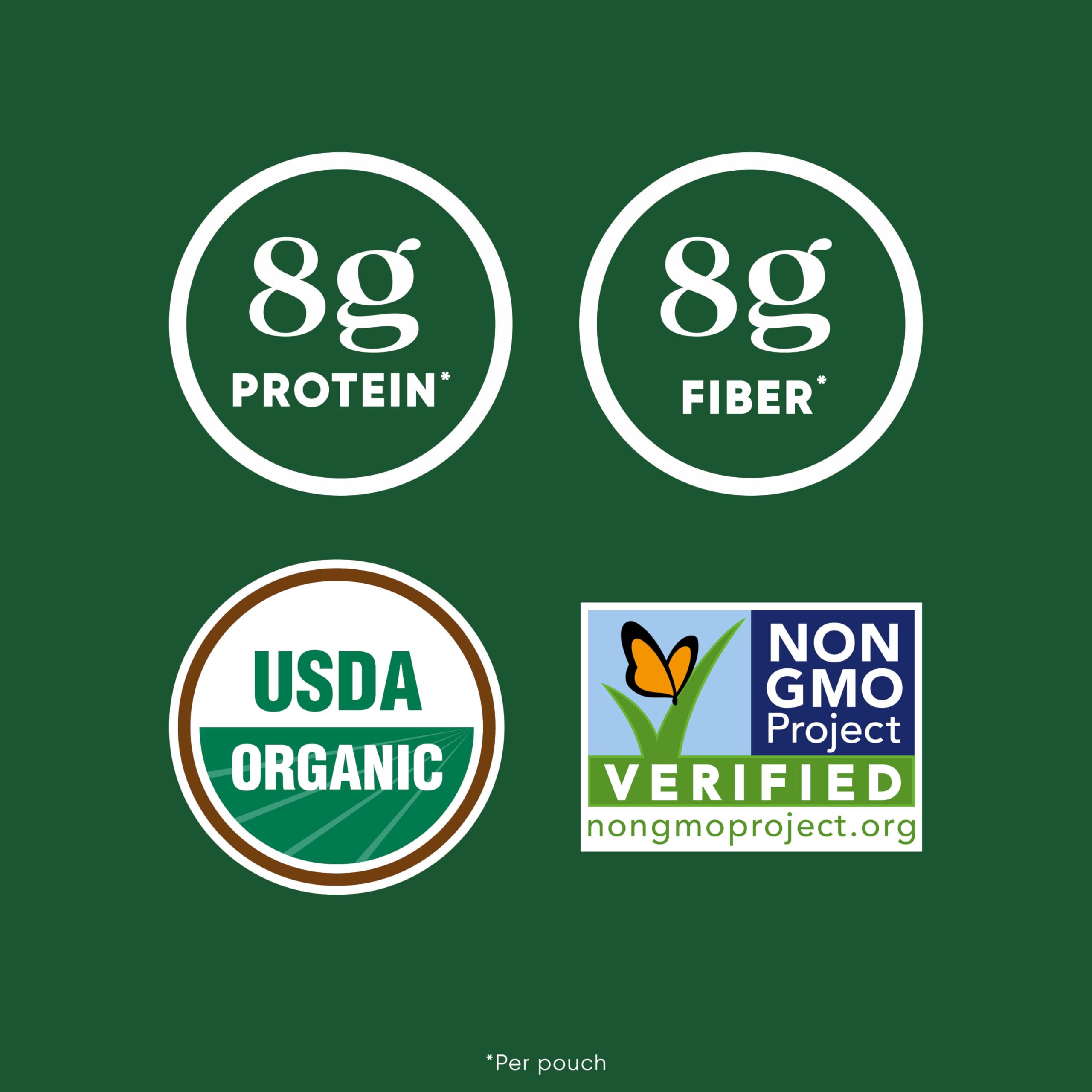 SEEDS OF CHANGE Organic Quinoa & Brown Rice with Garlic, 8.5 Ounce