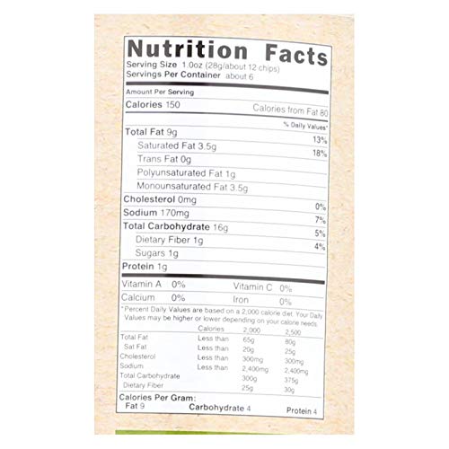 THE GOOD CRISP COMPANY, Potato Chips, Srcrm/Onion, Pack of 8, Size 5.6 OZ, (Gluten Free)