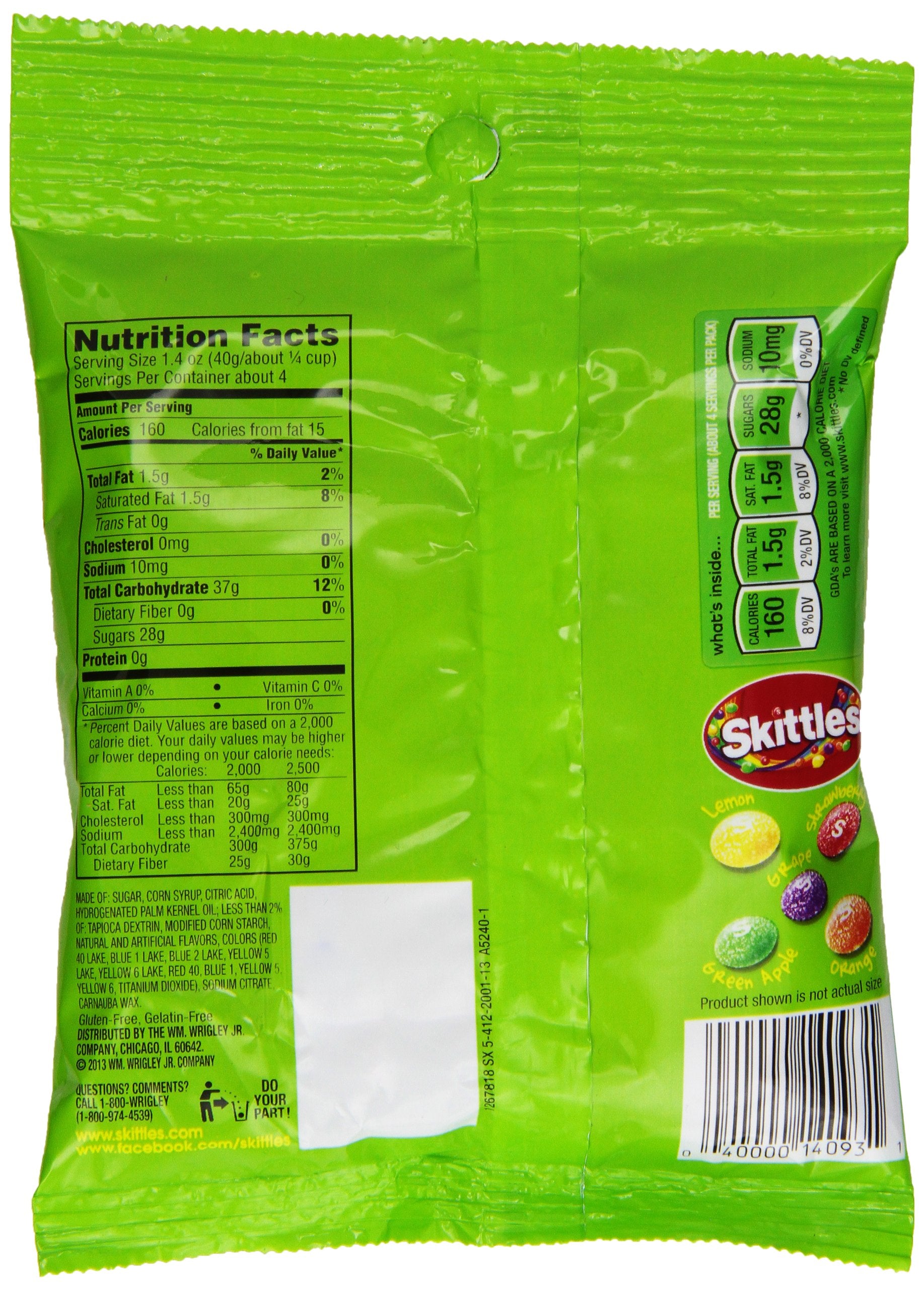 Original Skittles Single Flavor Only 3lbs Unwrapped