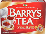 Barry's Tea Gold Blend - 80 Teabags - 250g - Expertly Blended in Ireland