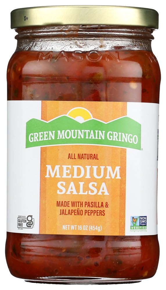 Green Mountain Gringo Salsa Medium -- 16 fl oz - 2 pc