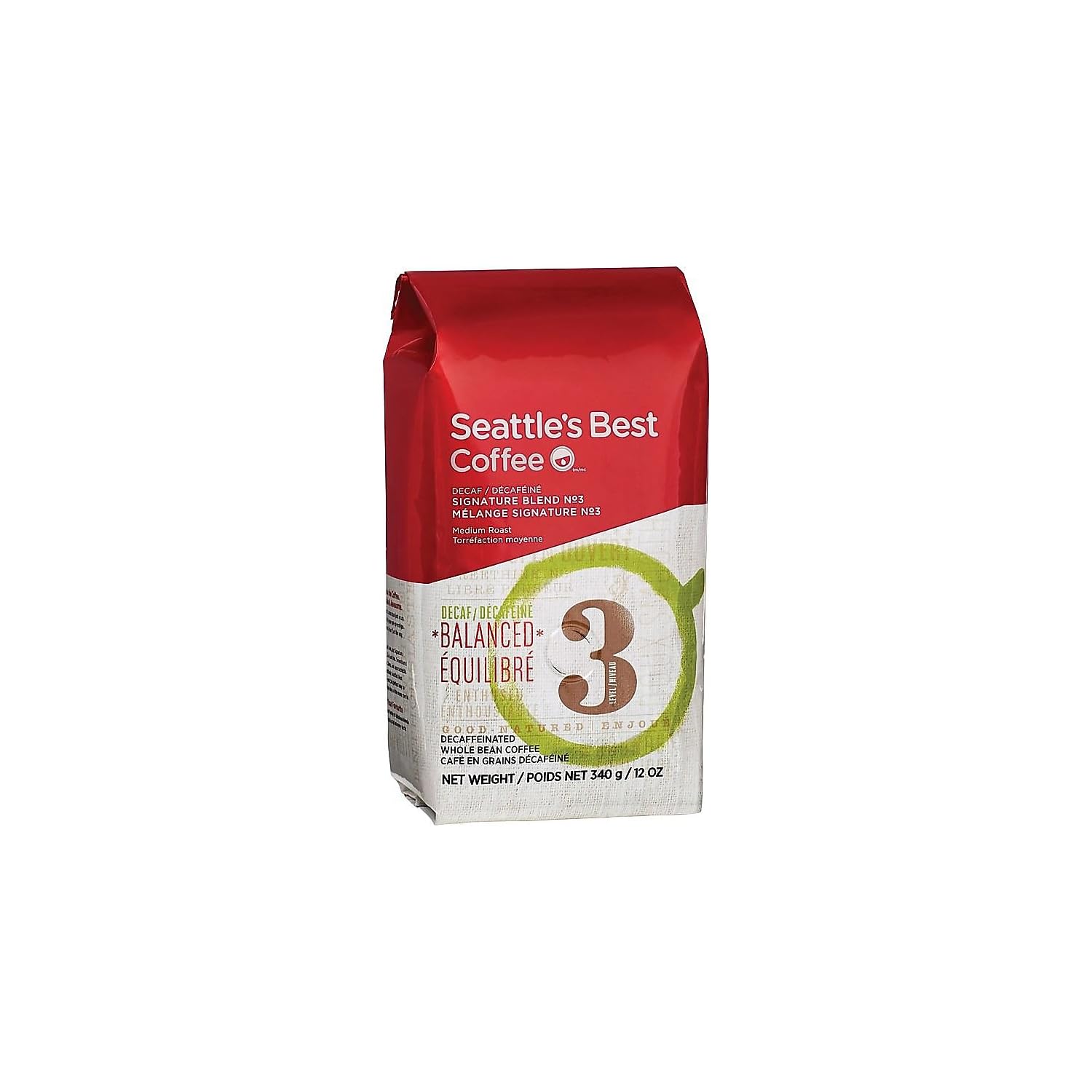 Seattle's Best Coffee Decaf Whole Bean Coffee