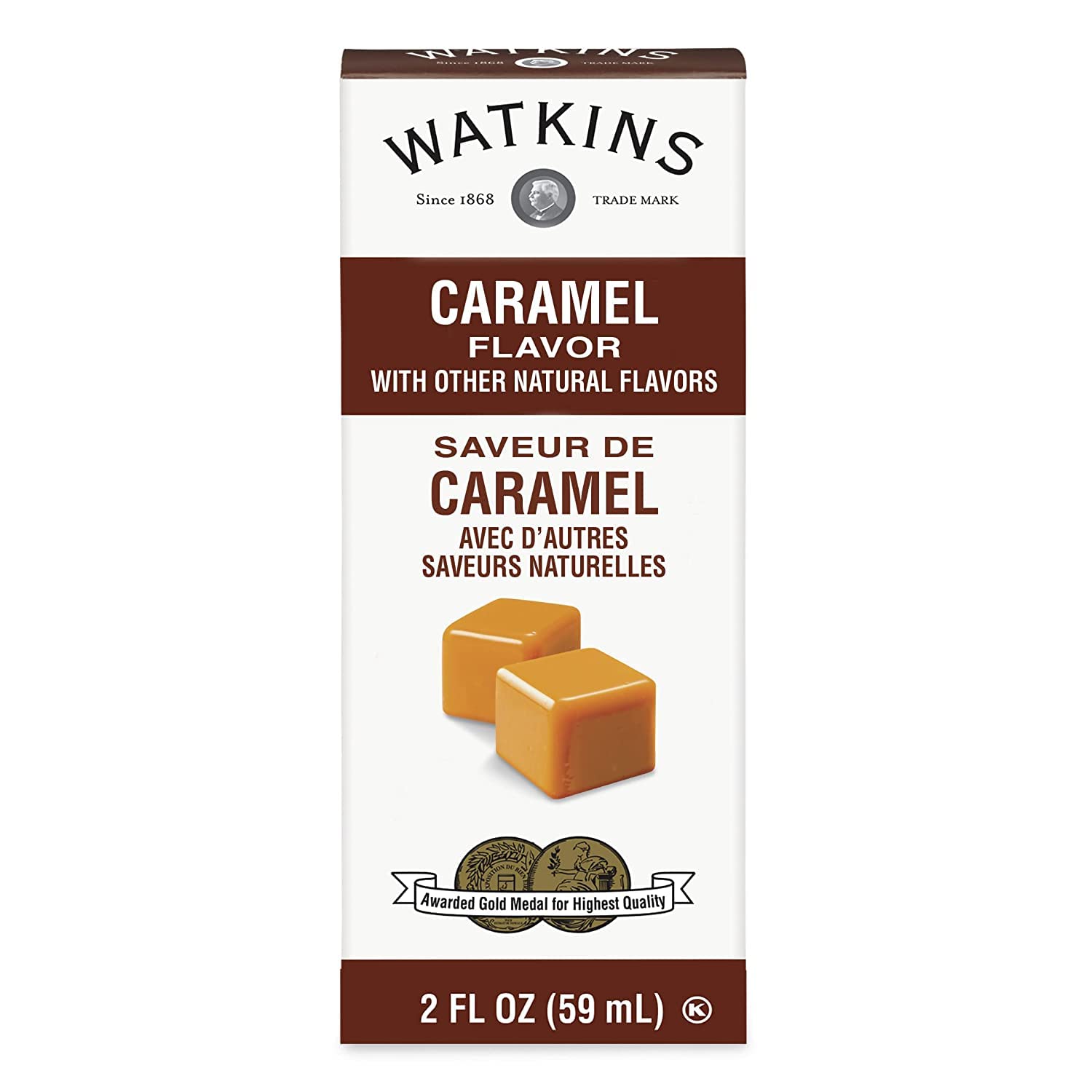 Watkins Imitation Caramel Extract, 2 Fl Oz (Pack of 5)