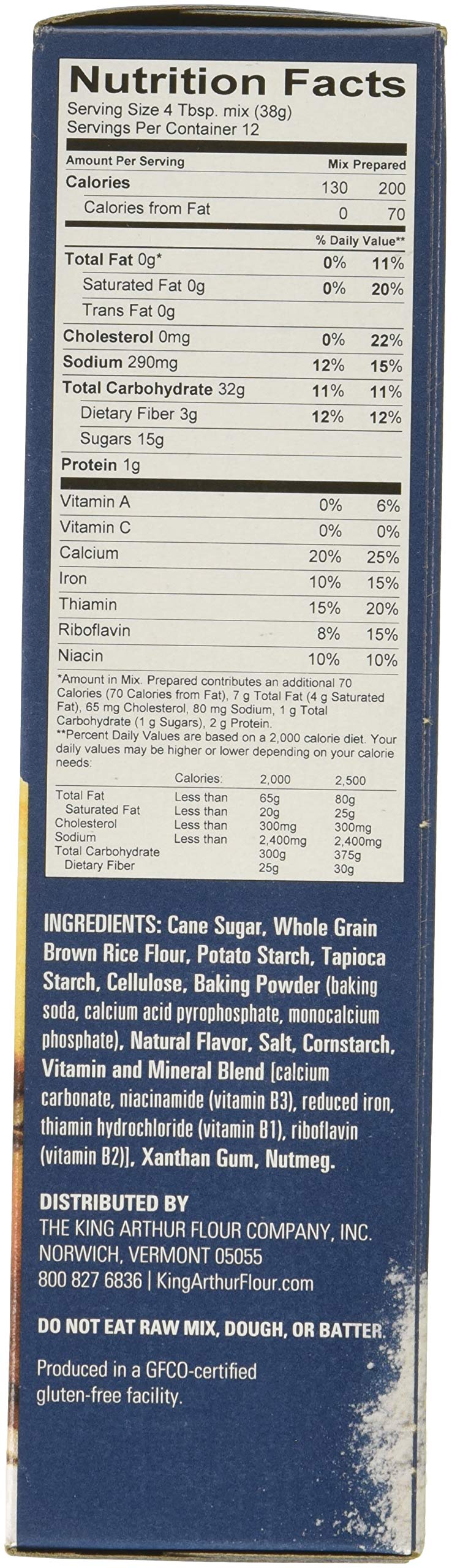 King Arthur, Mix Muffin GF, 16 OZ