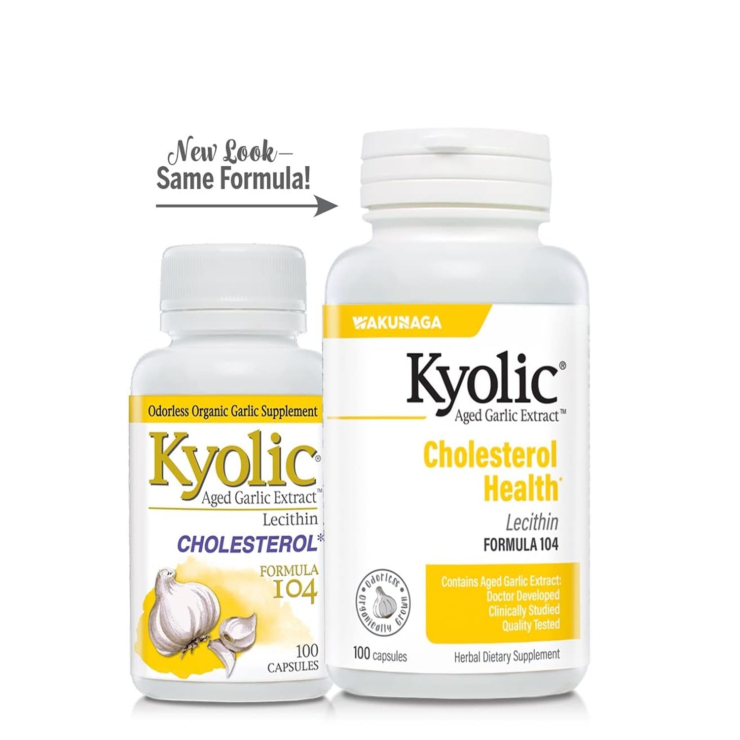 Kyolic Aged Garlic Extract Formula 104, Cholesterol Health