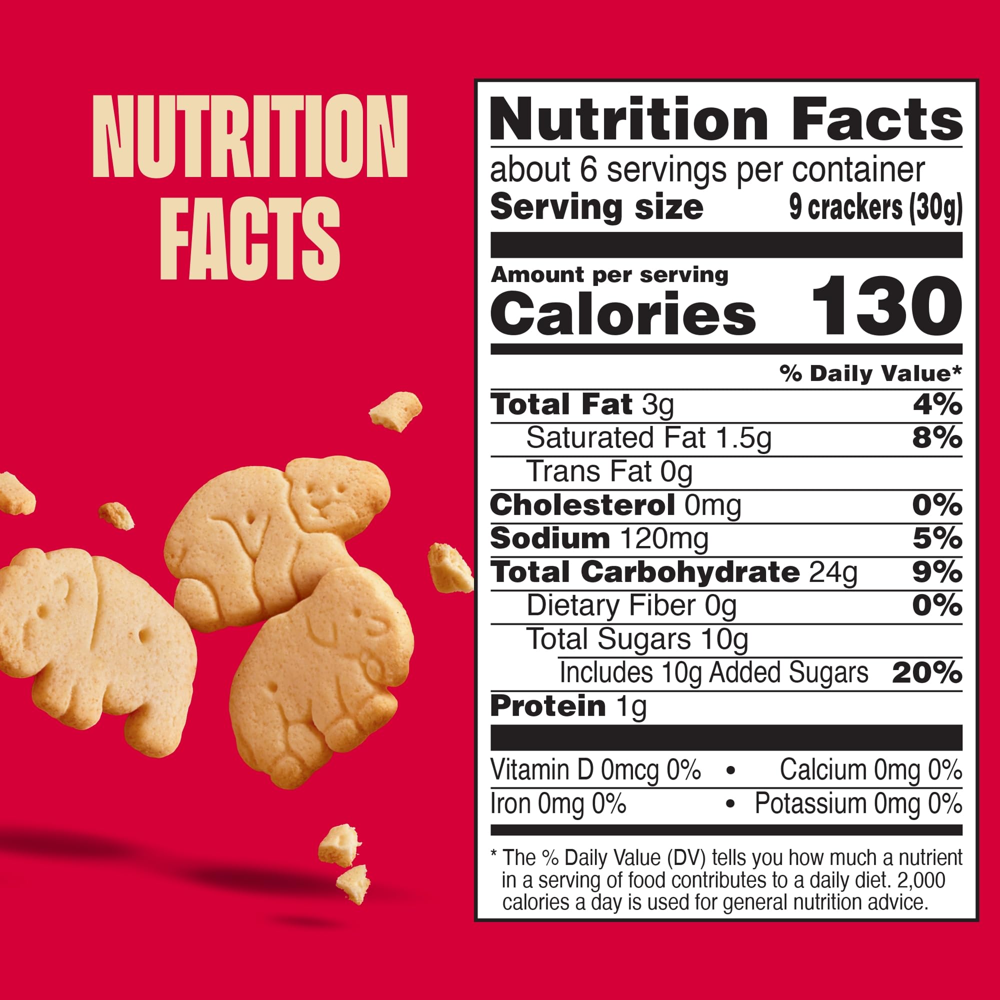 Glutino Crackers Animal Graham, 6 Ounce