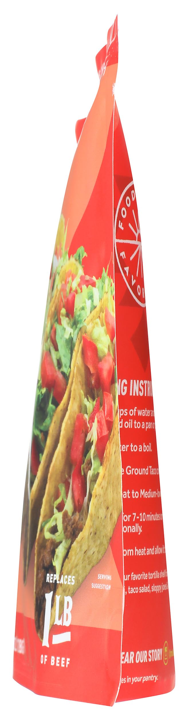 ROLLINGREENS Plant Based Ground Taco Pack, 4.5 OZ