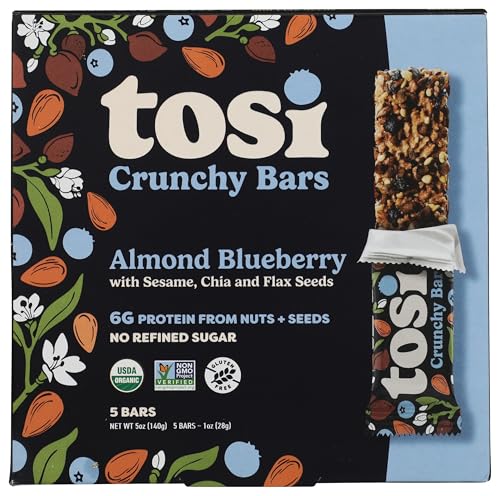 TOSI Organic Almond Blueberry Superbites, 4 OZ