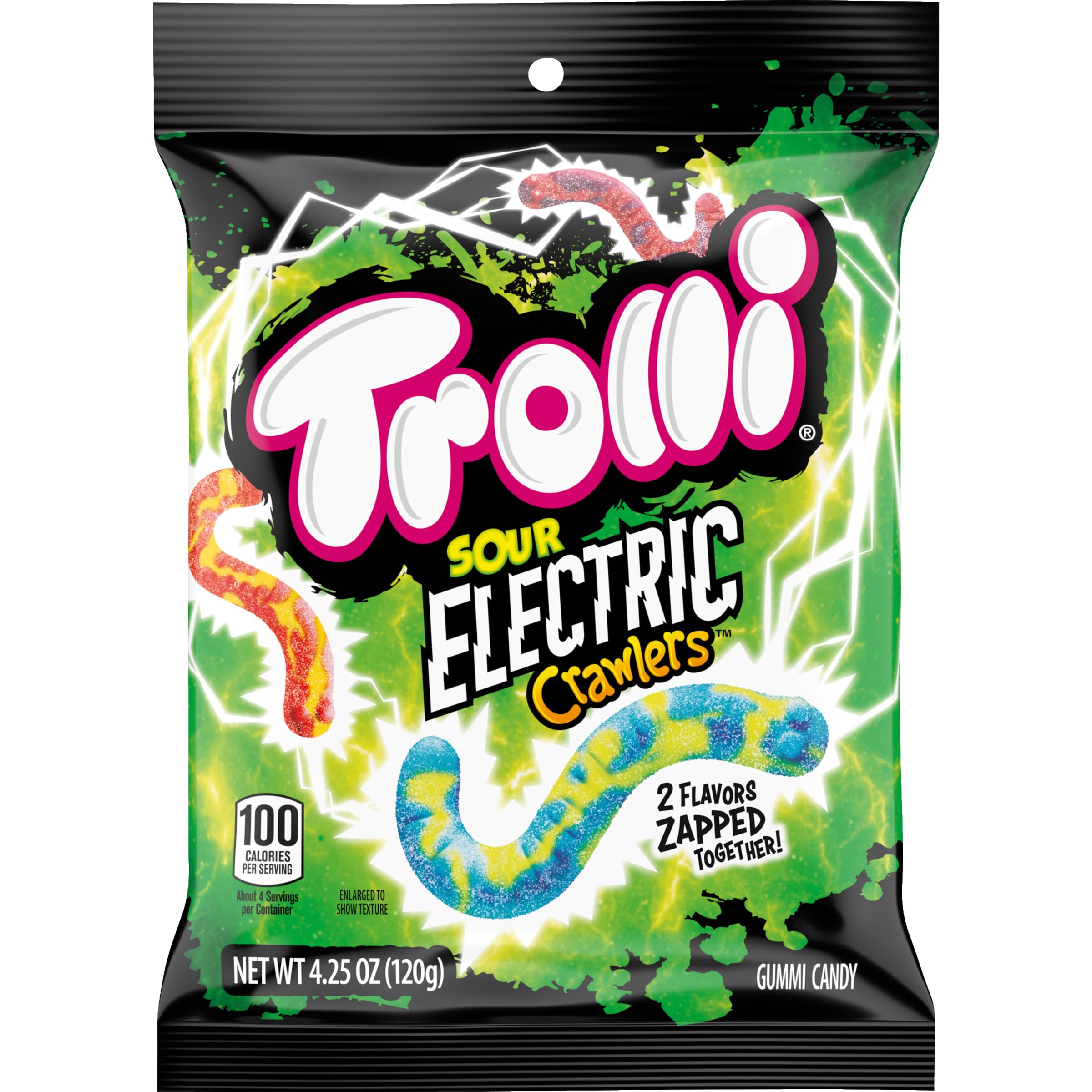 Trolli Electric Crawlers, 4.25 Ounce