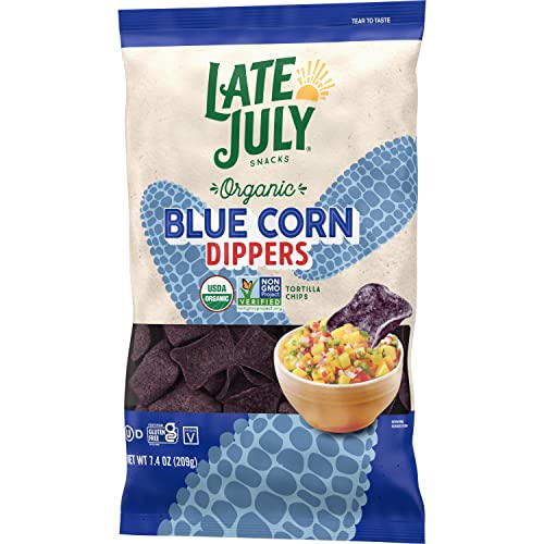 LATE JULY Snacks Organic Tortilla Chips, 10.1-oz. Bag