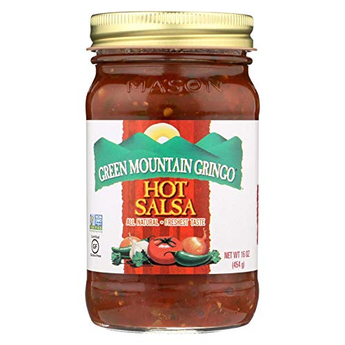 Green Mountain Salsa, Hot, 16-Ounce (Pack of 6)