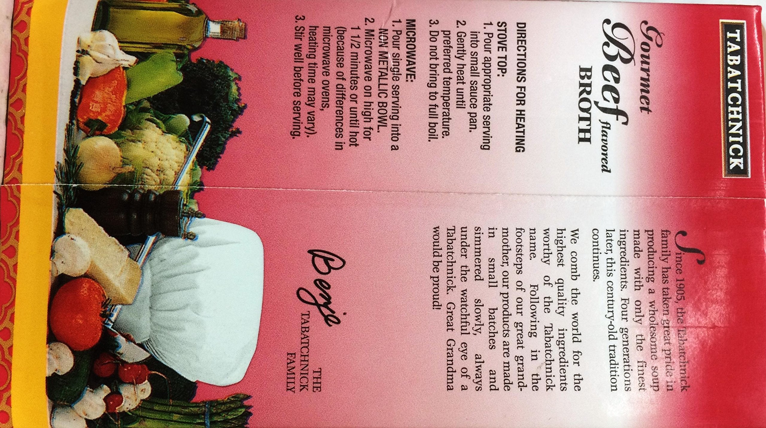 Tabatchnick Soup Grmt Beef Broth