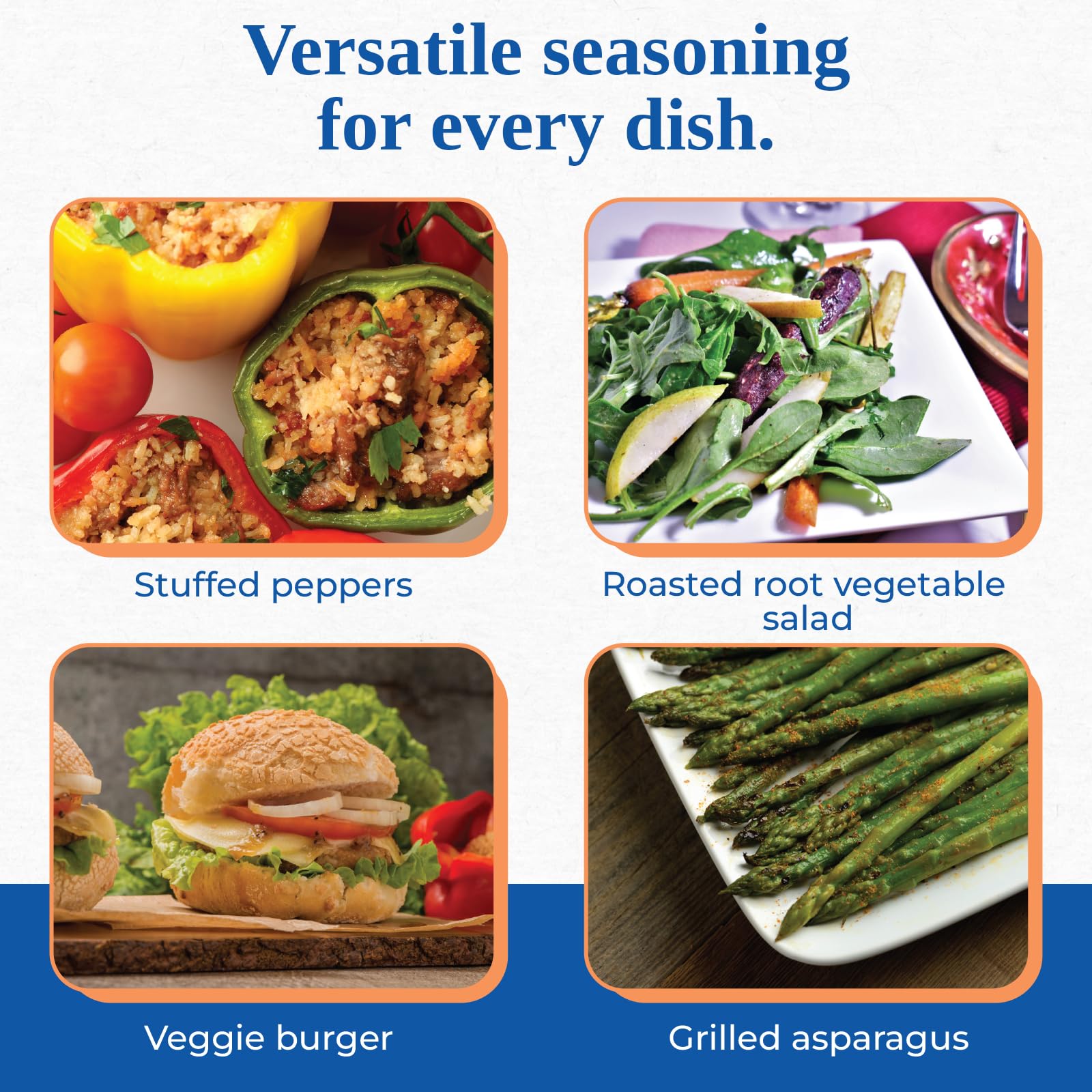 Chef Paul Magic Seasonings Blends Vegetable Magic Seasoning | No MSG & Preservatives | Kosher, Halal Certified | Perfect for Vegetable, Eggs & More | All-Purpose Vegetable Seasoning | 2 oz