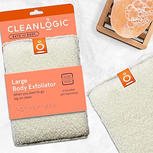 Cleanlogic Large Exfoliating Body Scrubber, 1 Count