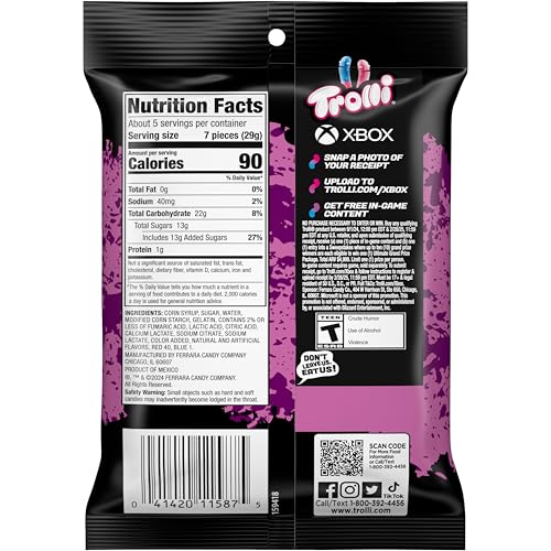 Trolli Gummy Worms Sour Candy