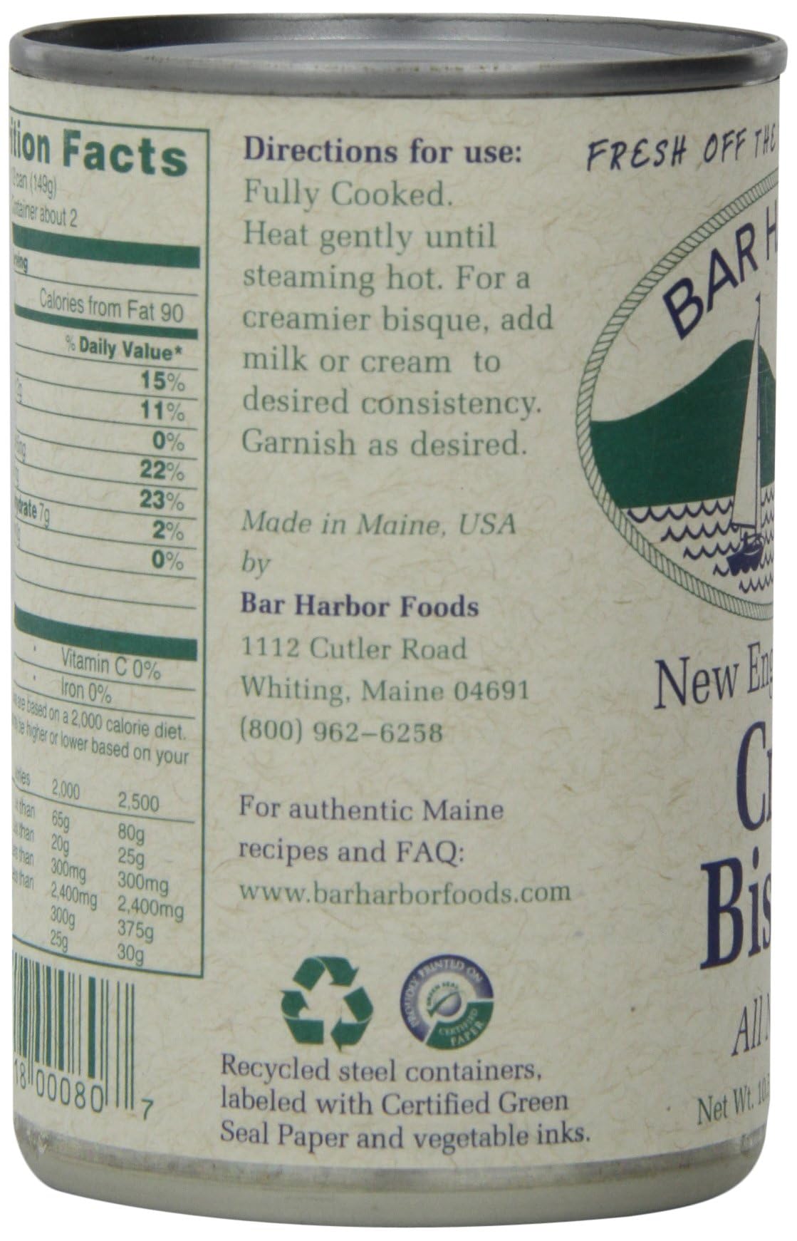 Bar Harbor Chowder, Wild-Caught Alaskan Fish Chowder