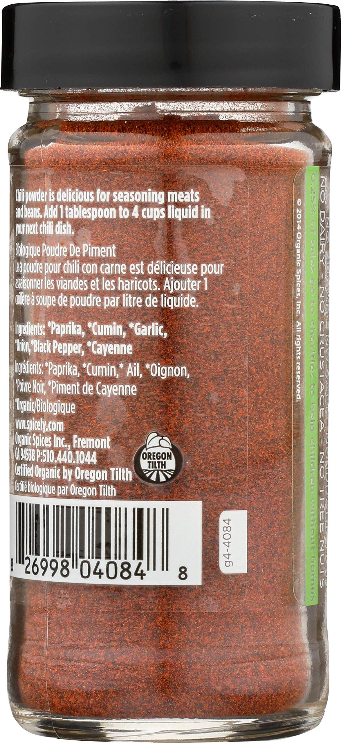 Spicely Organic Chili Powder