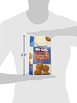 Mi-Del Gluten Free Ginger Snap Cookies,8 Ounce