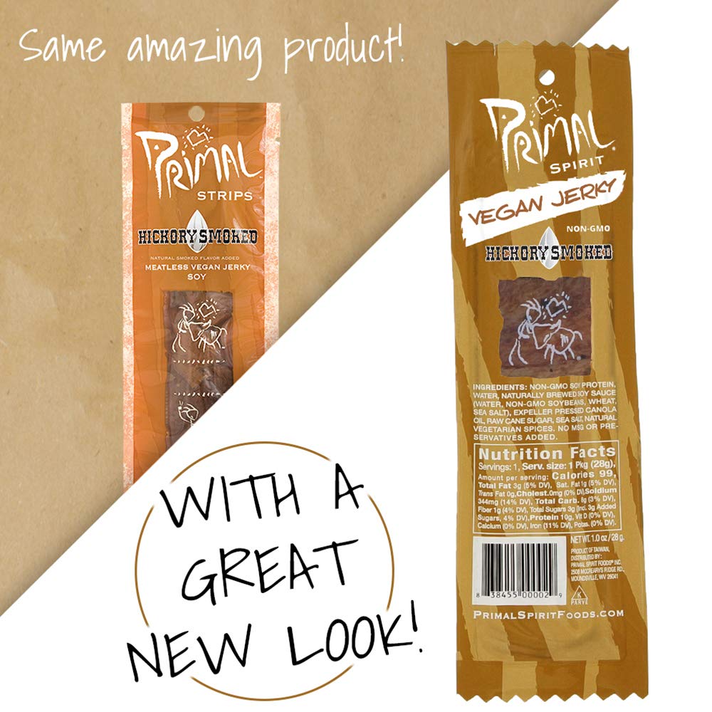 Primal Hickory Smoked Meatless Jerky