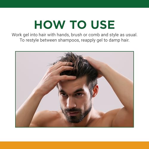 Clubman Pinaud Super Clear Superhold Styling Gel for Men, 16 oz (Pack of 3)