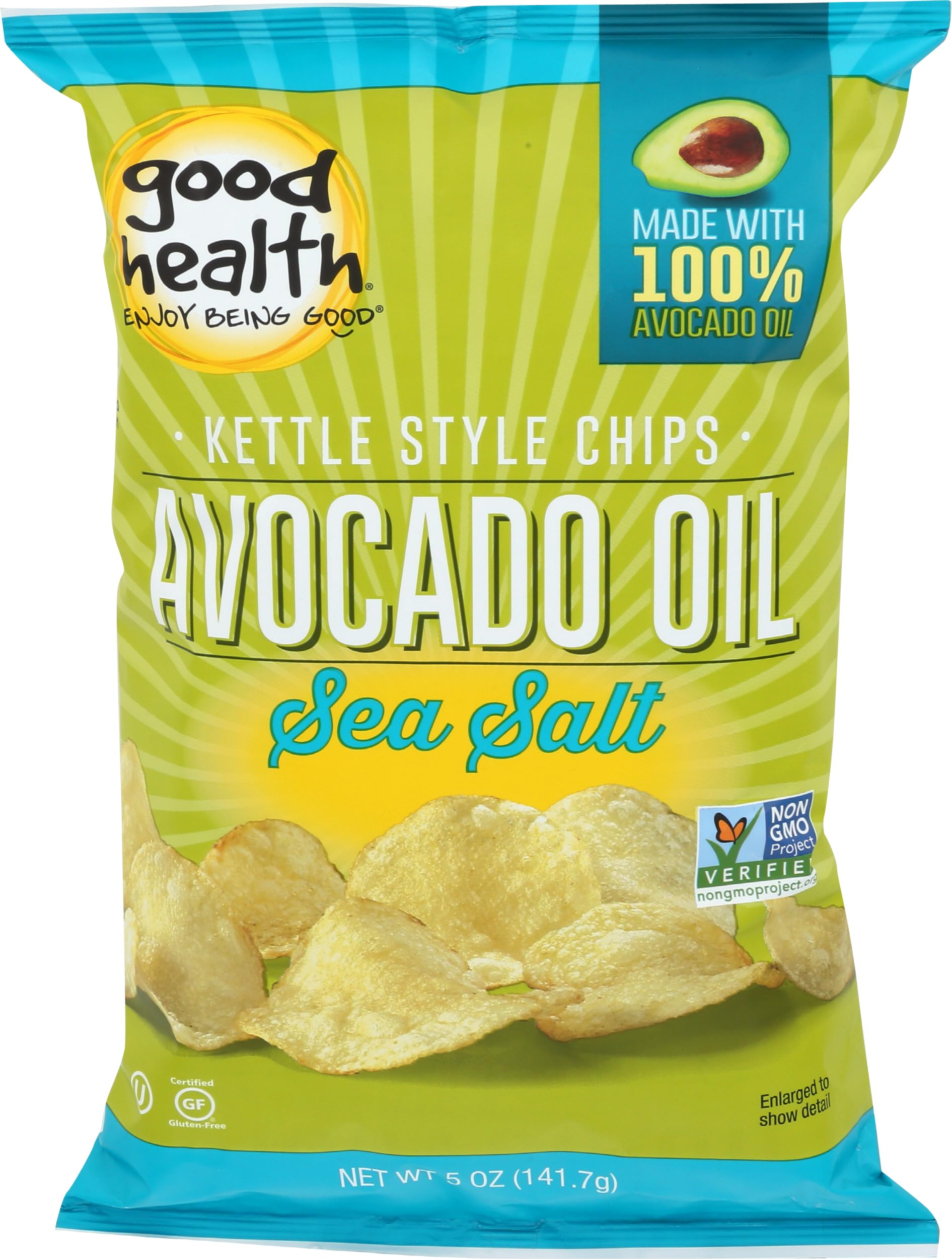 Good Health Avocado Oil Kettle Style Lime Ranch Chips 5 oz. Bag