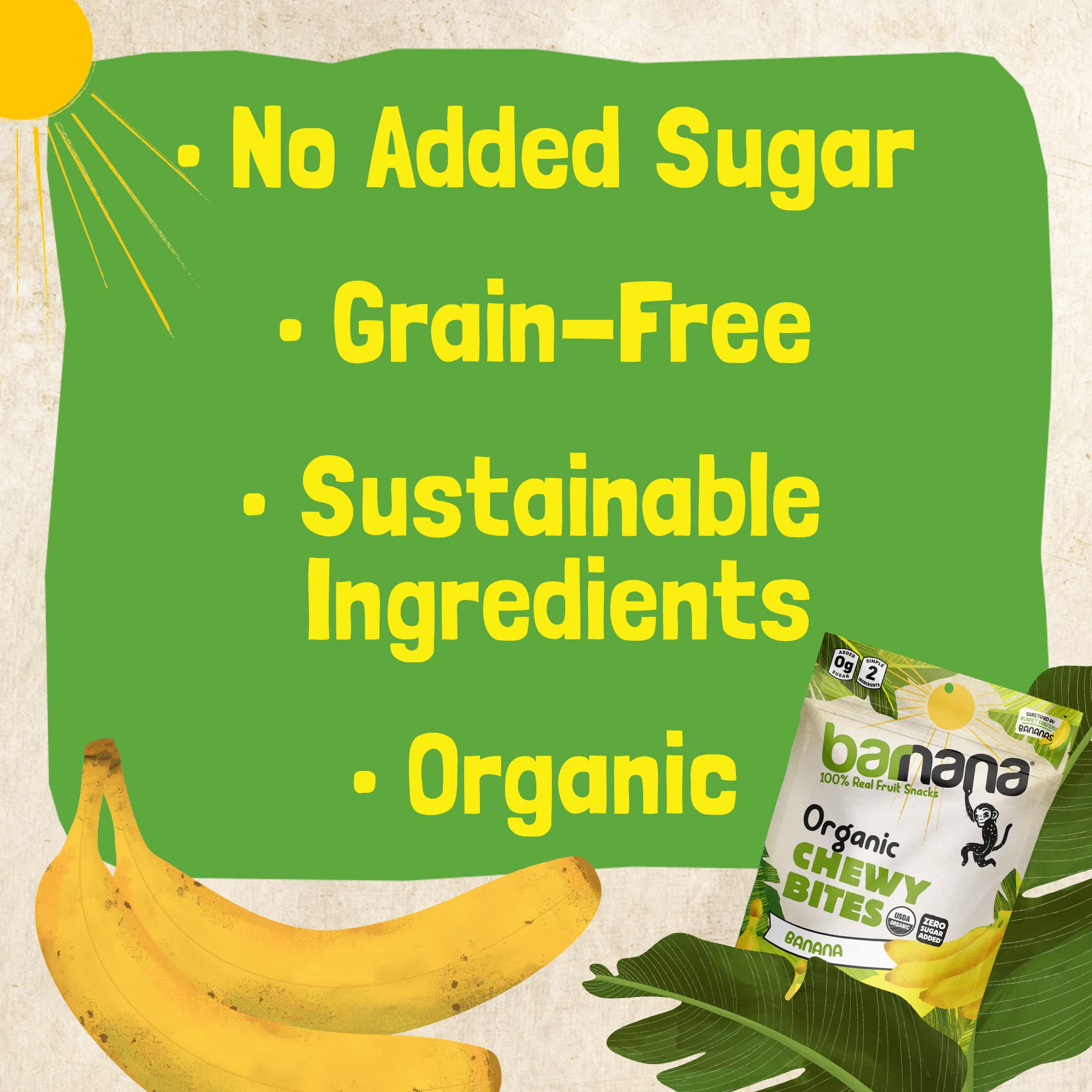 Barnana Organic Chewy Banana Bites