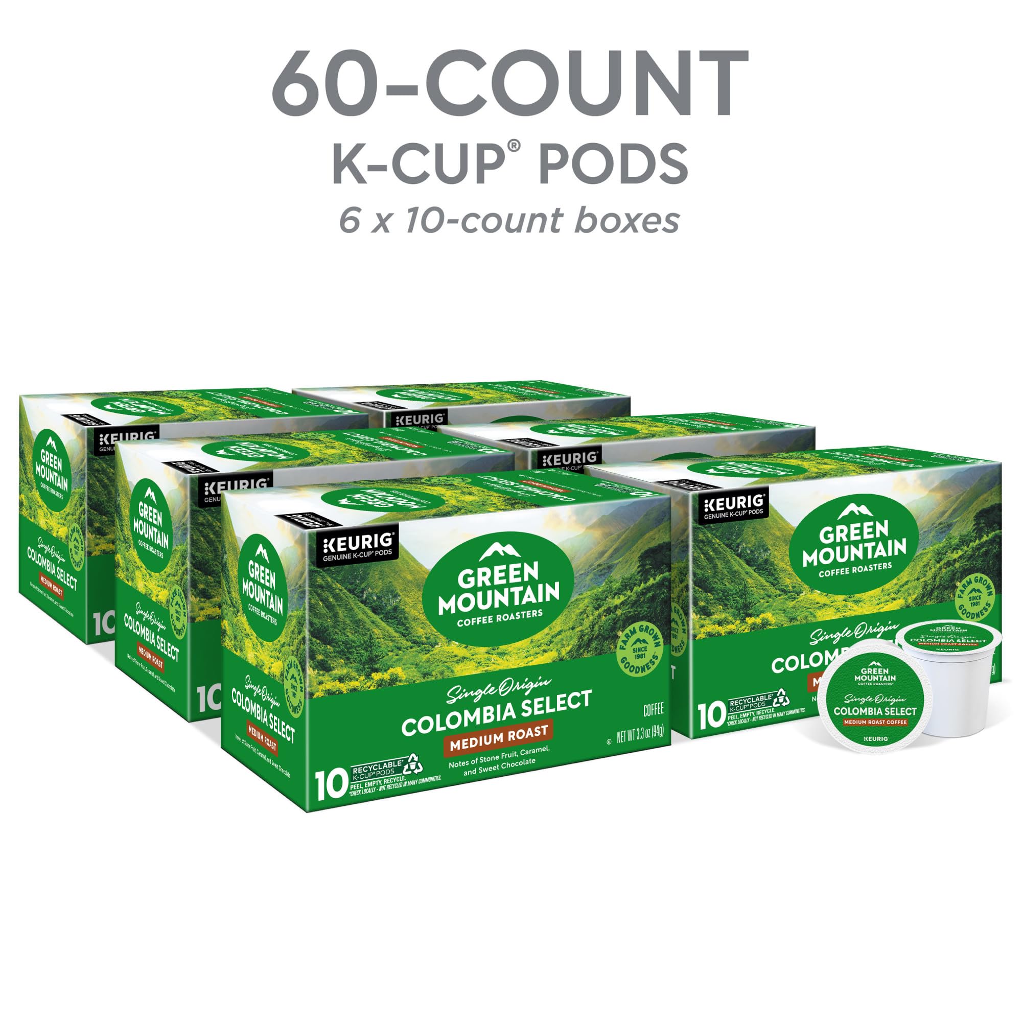 Green Mountain Coffee Roasters Nantucket Blend, Single-Serve Keurig K-Cup Pods, Medium Roast Coffee Pods, 72 Count