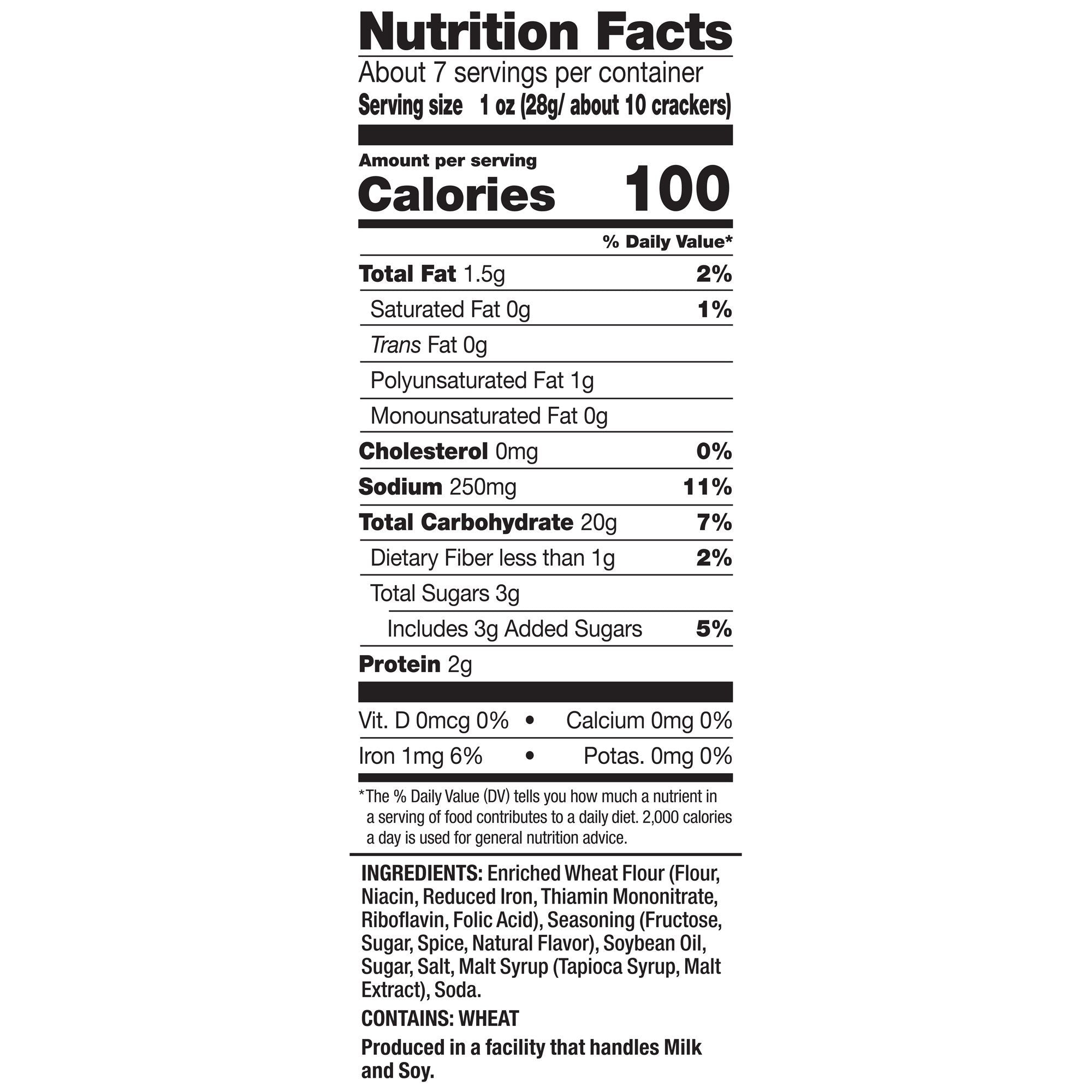 Snack Factory Pretzel Crisps, Buffalo Wing, 7 oz
