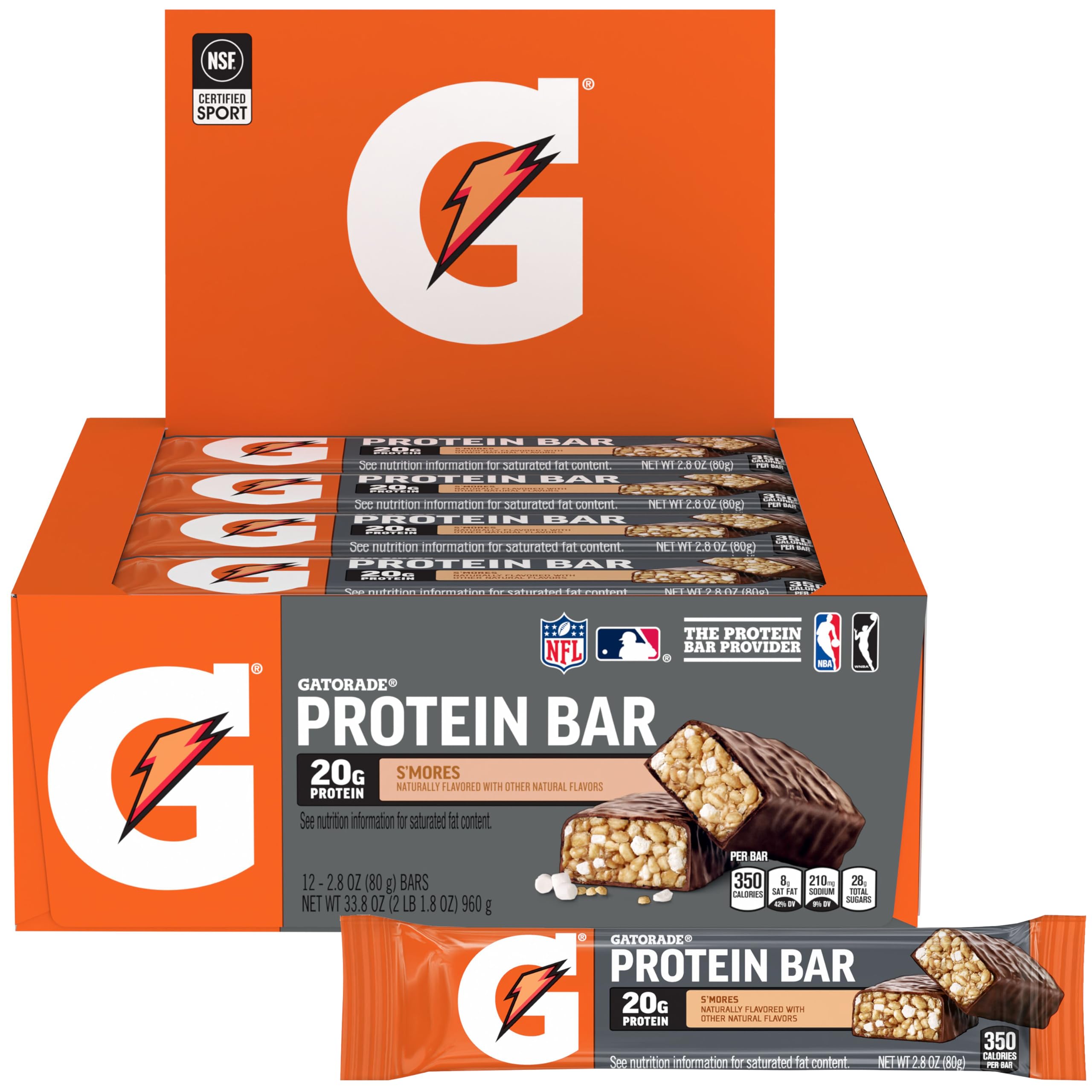 Gatorade Gatorade Recover Protein Bars