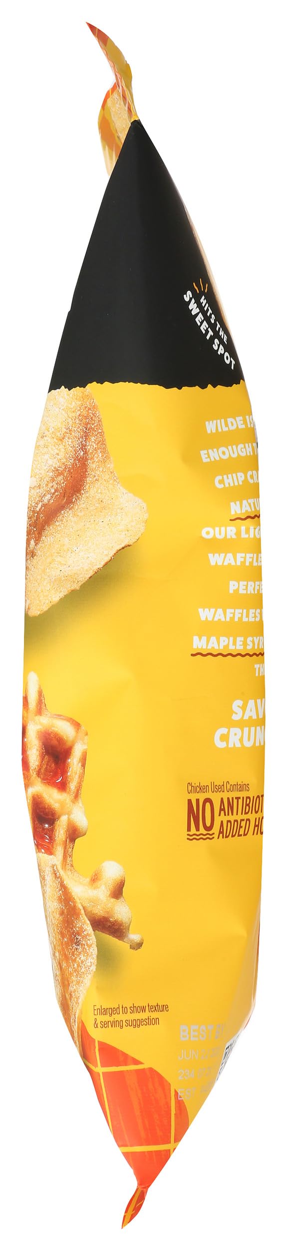 WILDE BRANDS Chicken Chips Chicken and Waffles, 4 OZ