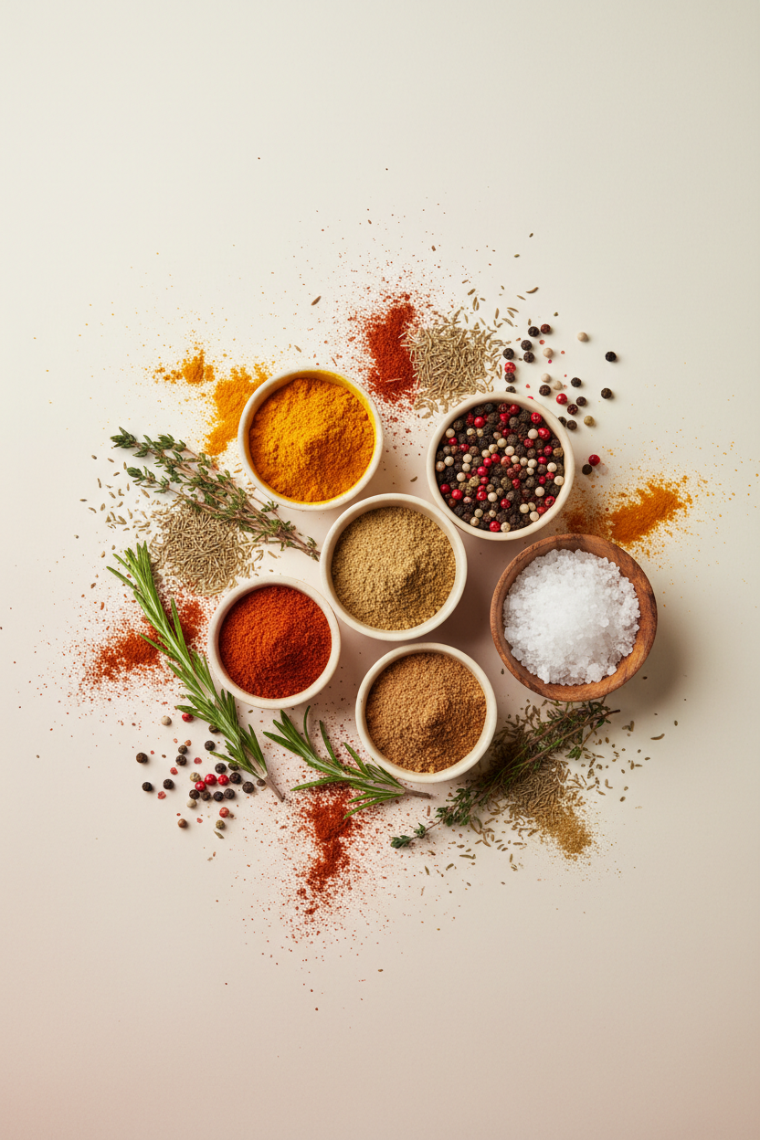 Spices, Seasoning & Salt